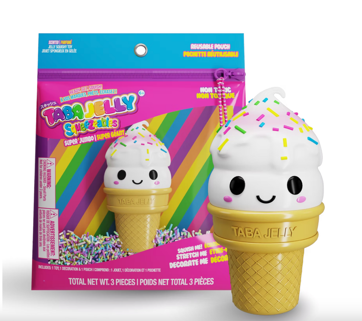 Taba Super Jumbo Squeezable Squishies (sold individually)