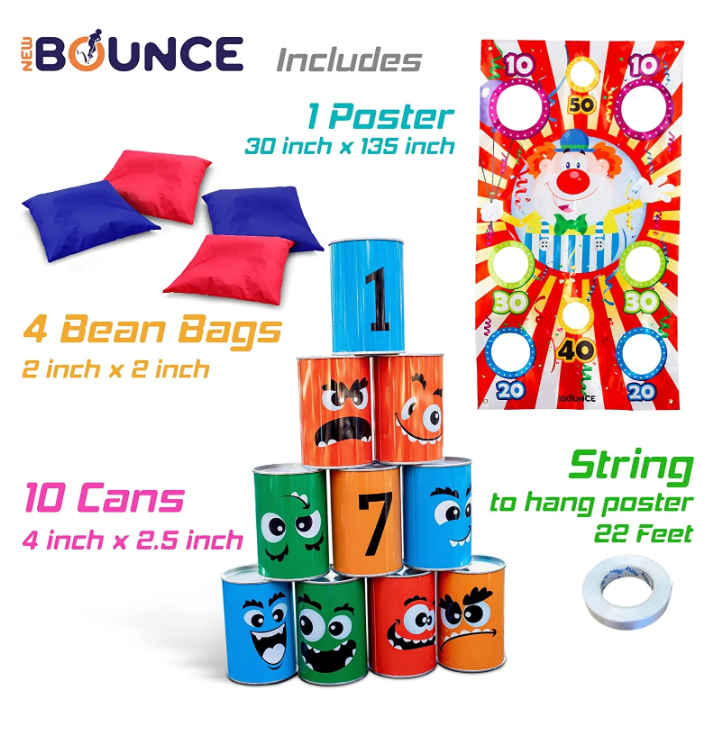 Bean Bag Can Toss Set