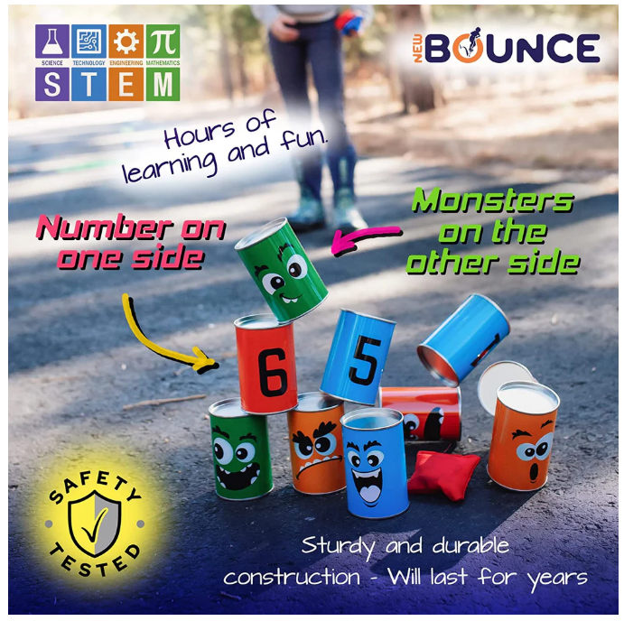 Bean Bag Can Toss Set