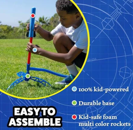 Junior Glow 8 Pack Rainbow Rockets