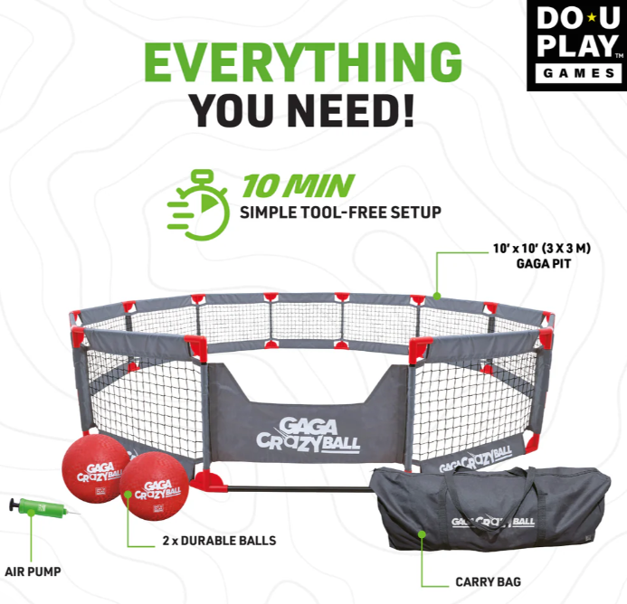 Gaga Crazyball Game Kit