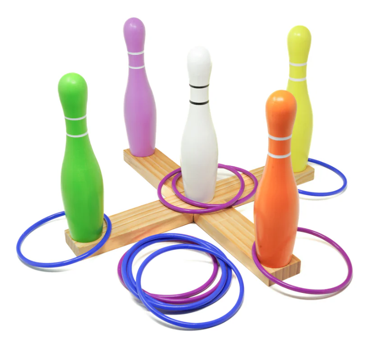 Lawn Bowling And Ring Toss