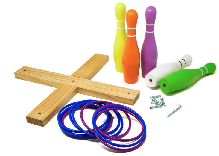 Lawn Bowling And Ring Toss