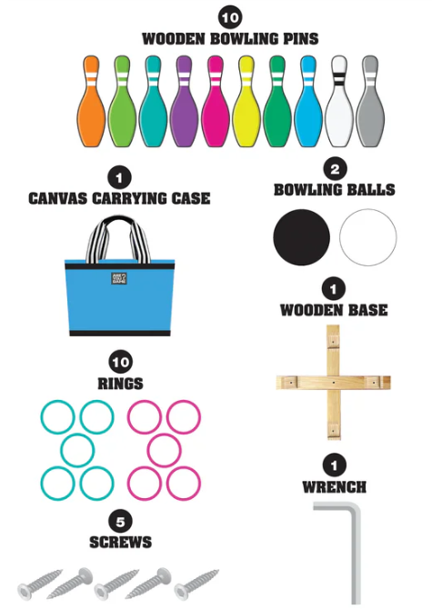 Lawn Bowling And Ring Toss