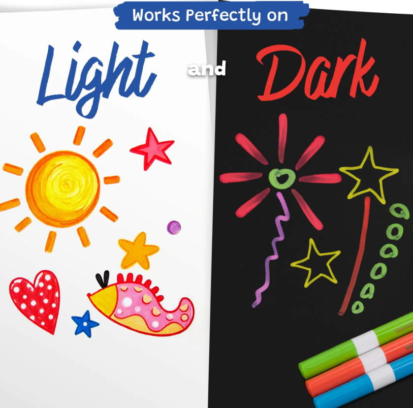 Washable Acrylic Markers Magic Stix