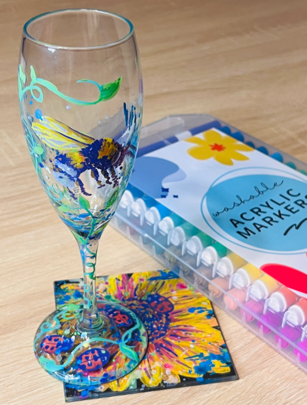 Washable Acrylic Markers Magic Stix