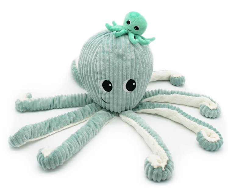 Mint Octopus Mom And Baby Les Ptipotos