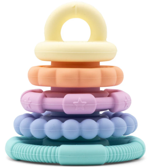 Pastel Rainbow Stacker And Teether Jellystone