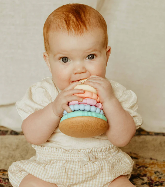 Pastel Rainbow Stacker And Teether Jellystone