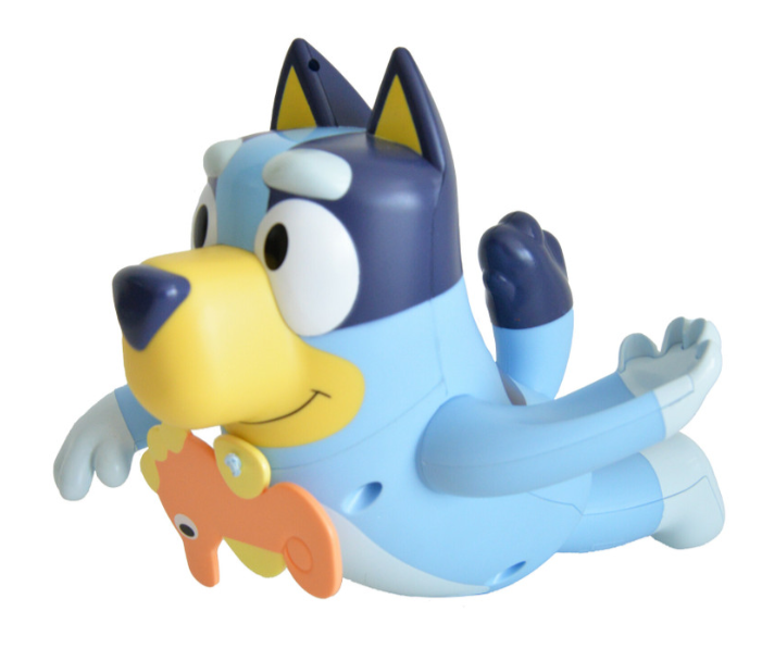 Swimming Bluey