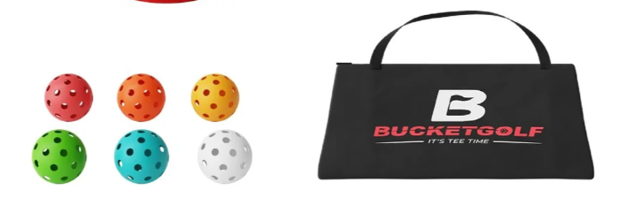 Bucket Golf Bundle 3 Holes with 2 Clubs