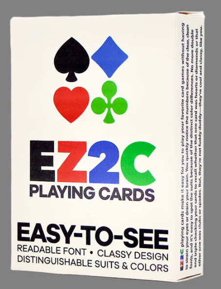 Easy To See Playing Cards
