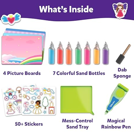 Sand Art Unicorns And Princesses