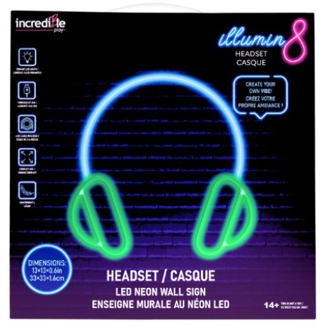 Headset Neon Sign