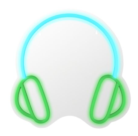 Headset Neon Sign