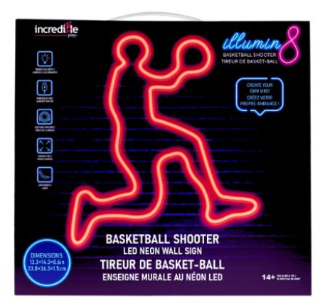 Basketball Shooter Neon Sign