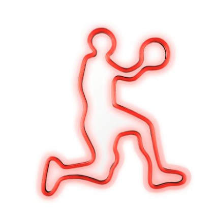 Basketball Shooter Neon Sign