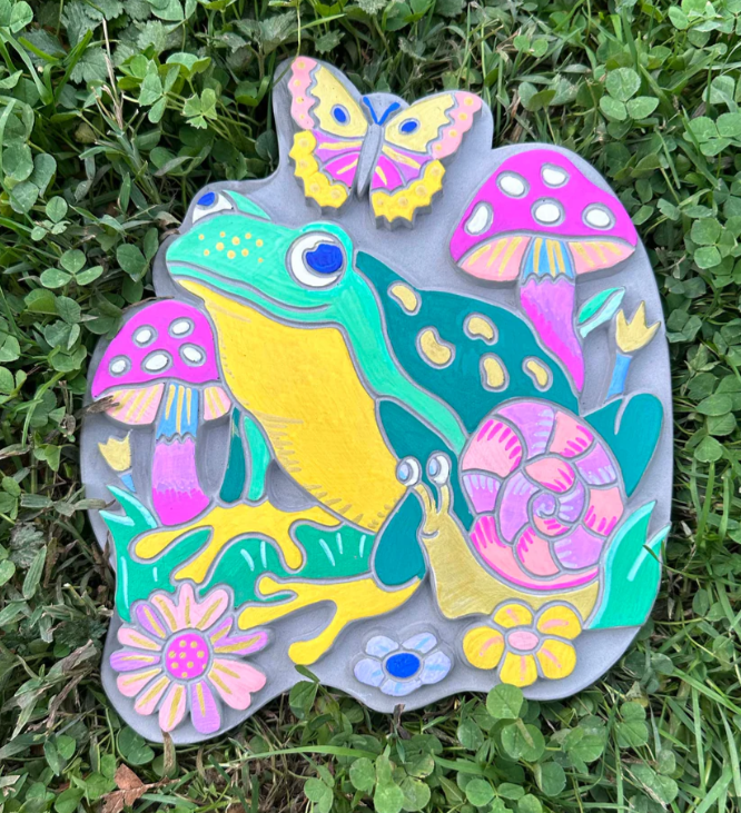 Garden Stone Marker By Number