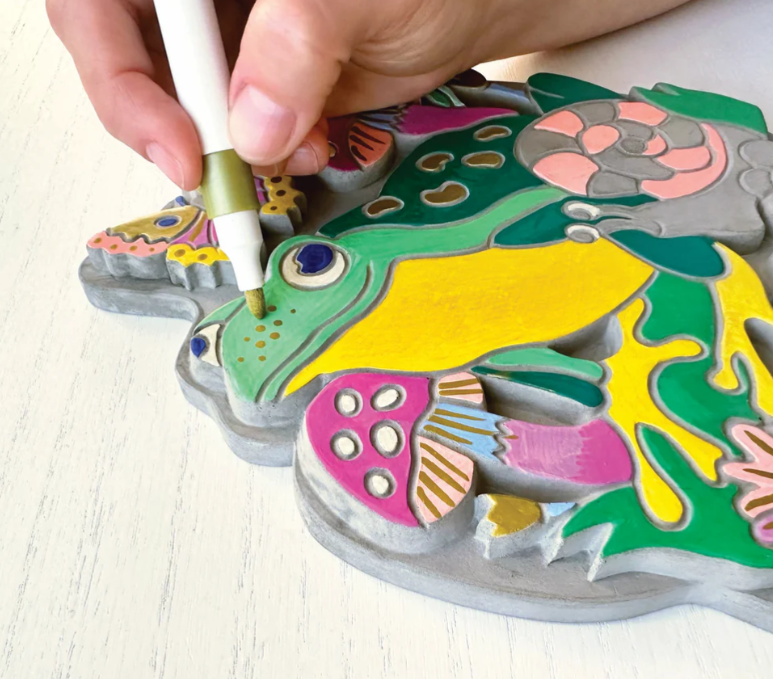 Garden Stone Marker By Number