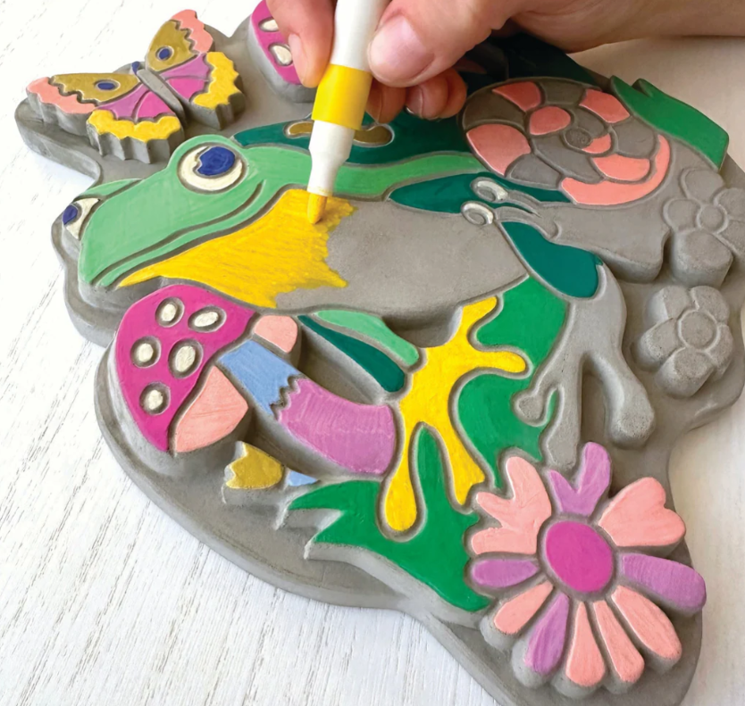 Garden Stone Marker By Number