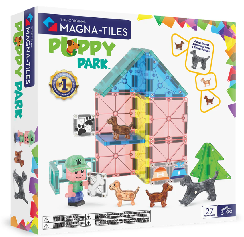 Magna-Tiles® Puppy Park 27 piece set