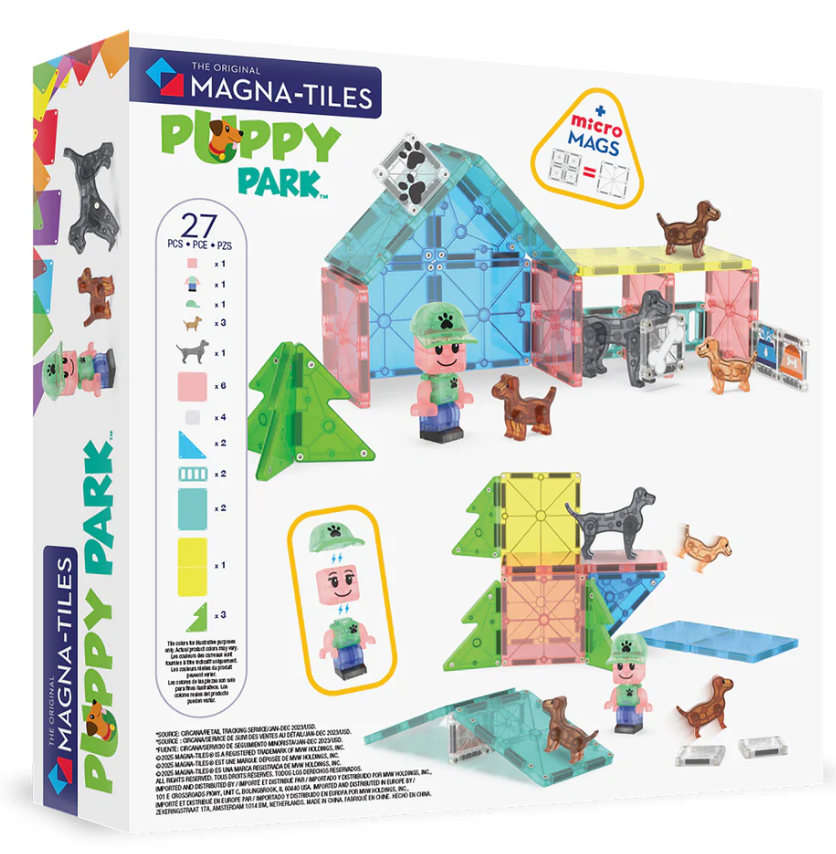Magna-Tiles® Puppy Park 27 piece set