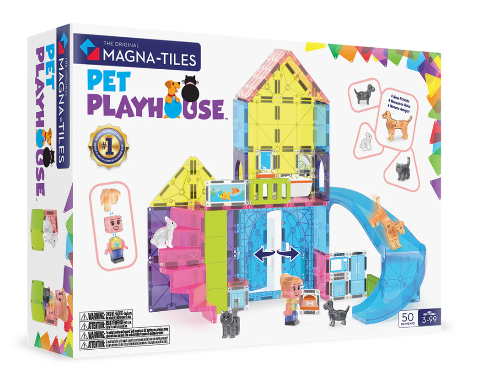 Magna-Tiles® Pet Playhouse 50 piece set
