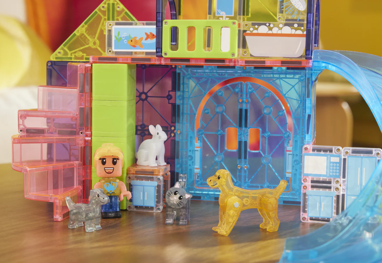 Magna-Tiles® Pet Playhouse 50 piece set