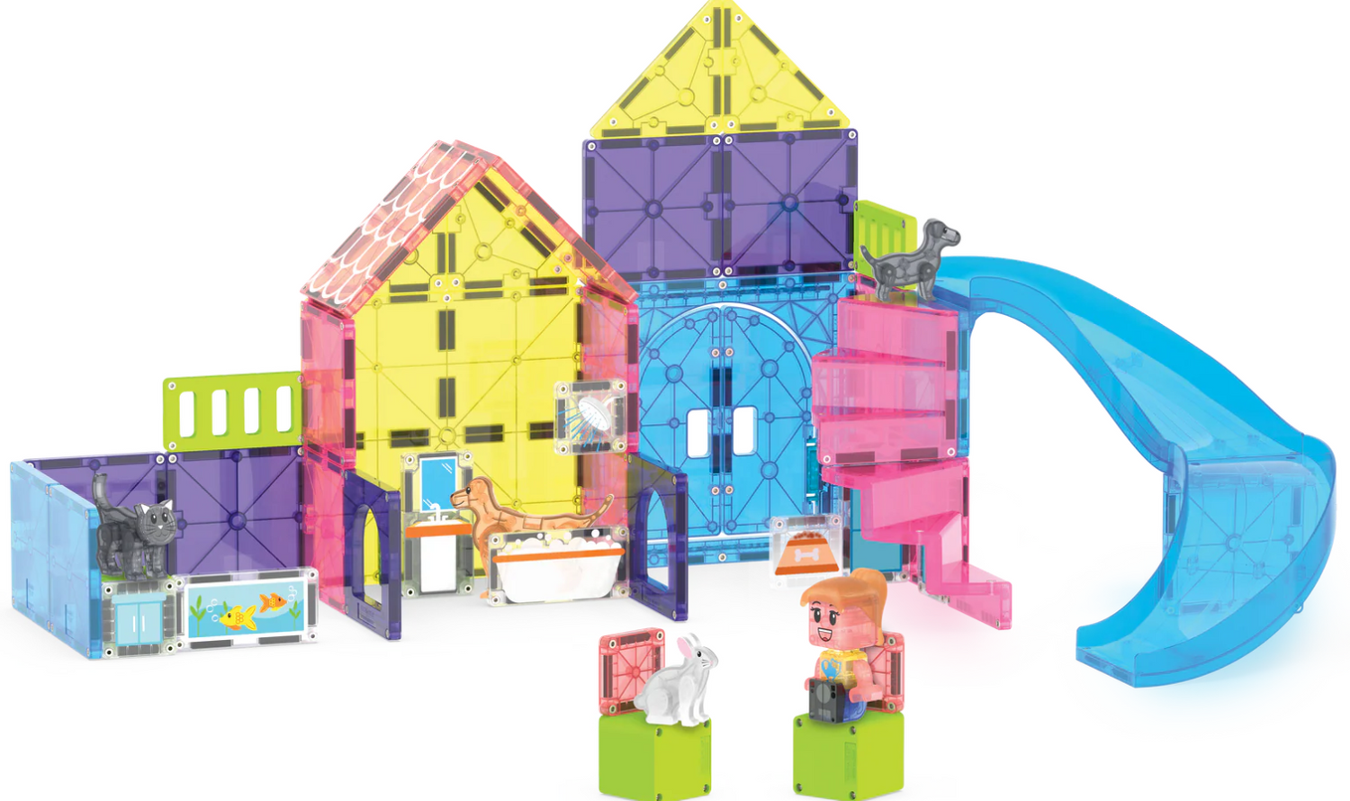 Magna-Tiles® Pet Playhouse 50 piece set