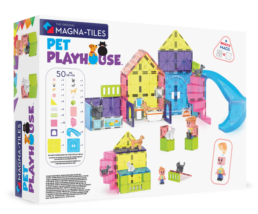 Magna-Tiles® Pet Playhouse 50 piece set
