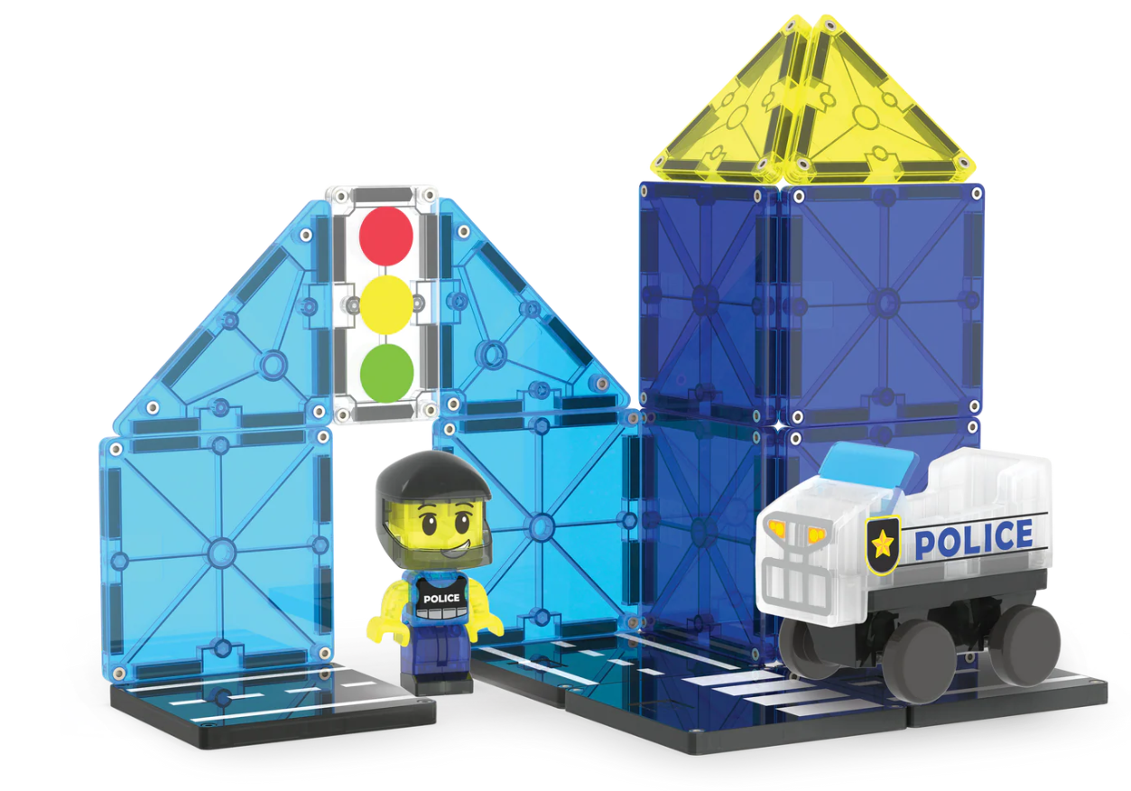 Magna-Tiles® Police Patrol 20 piece set