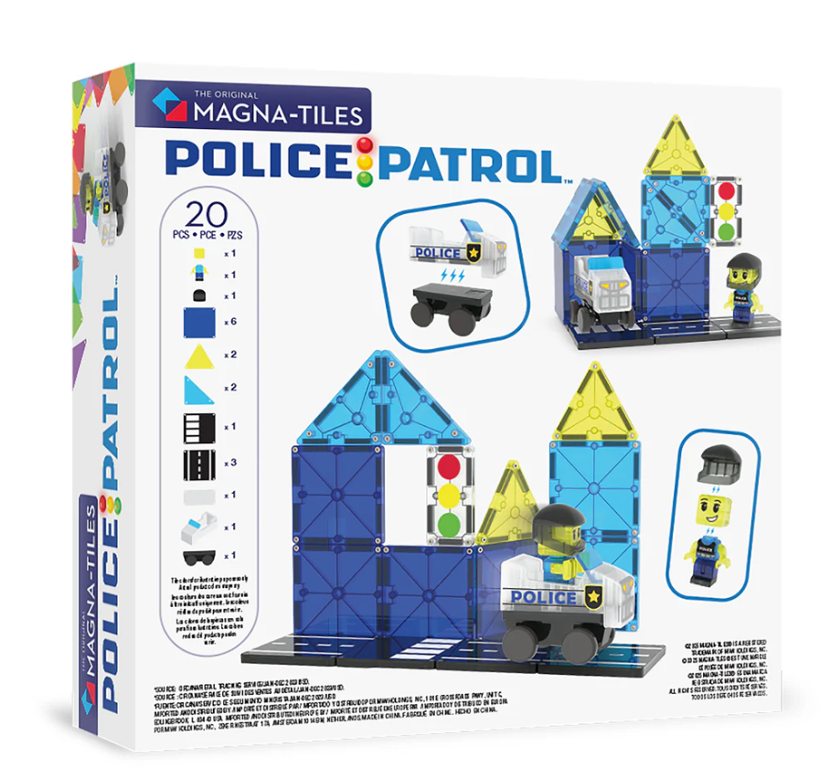 Magna-Tiles® Police Station 35 piece set