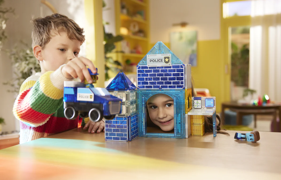 Magna-Tiles® Police Station 35 piece set
