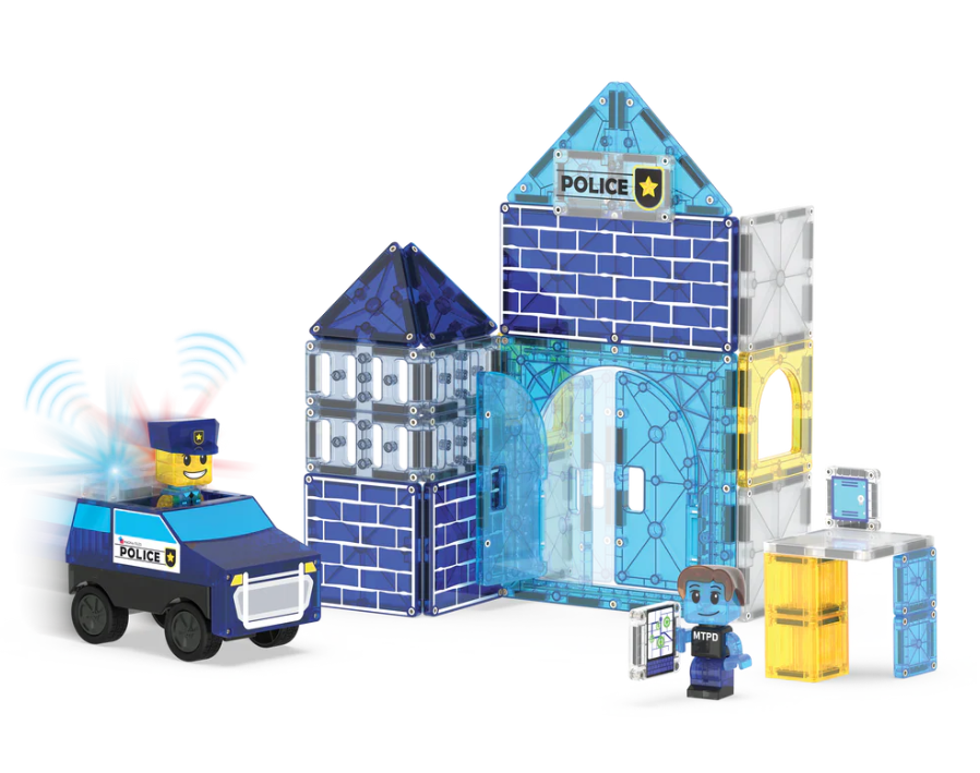Magna-Tiles® Police Station 35 piece set