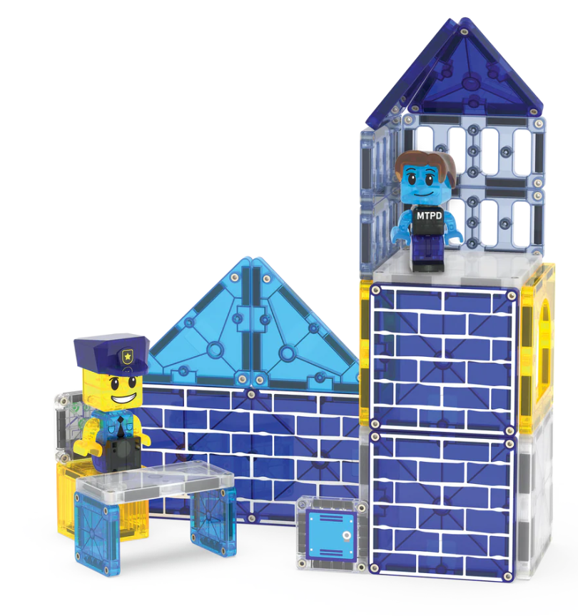 Magna-Tiles® Police Station 35 piece set