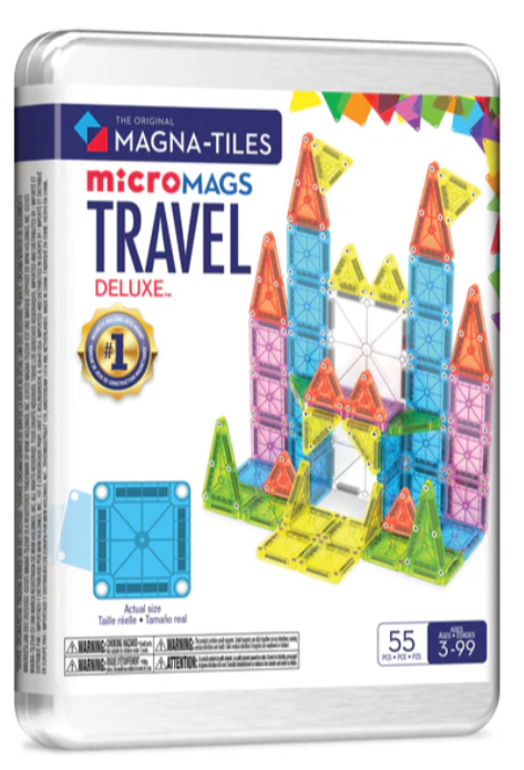 Magna-Tiles® Travel Deluxe 55 piece set