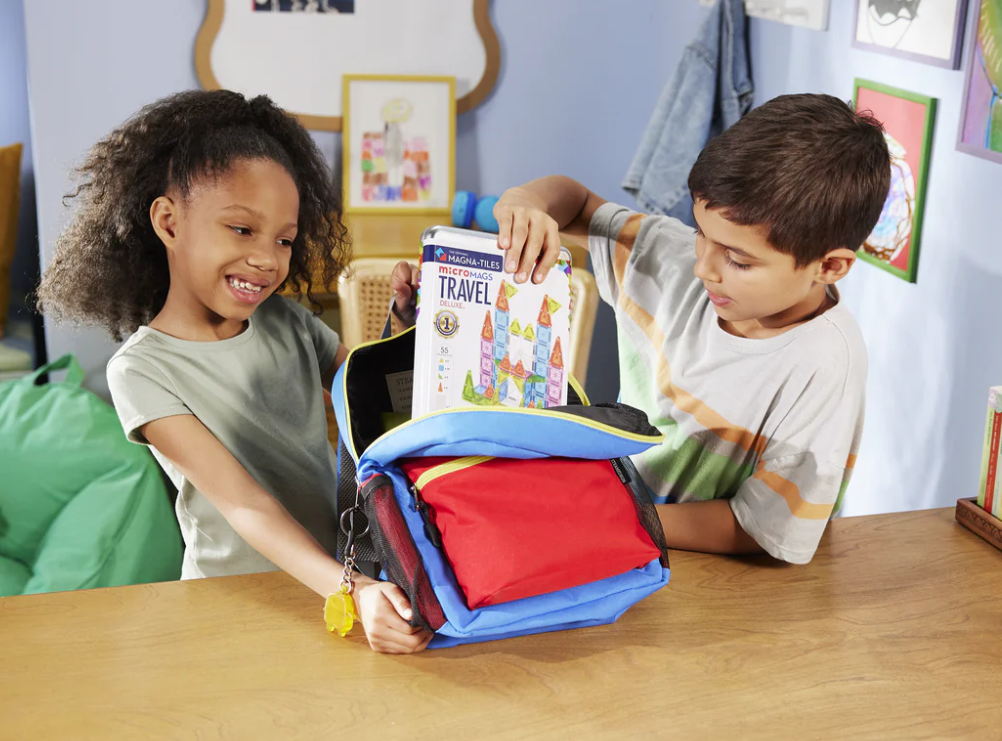 Magna-Tiles® Travel Deluxe 55 piece set