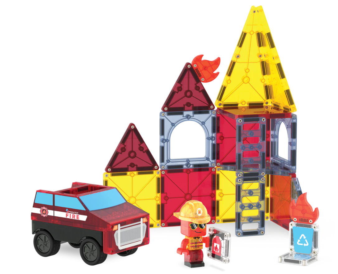 Magna-Tiles® Fire Rescue 27 piece set