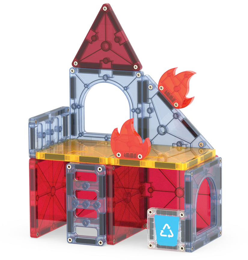 Magna-Tiles® Fire Rescue 27 piece set
