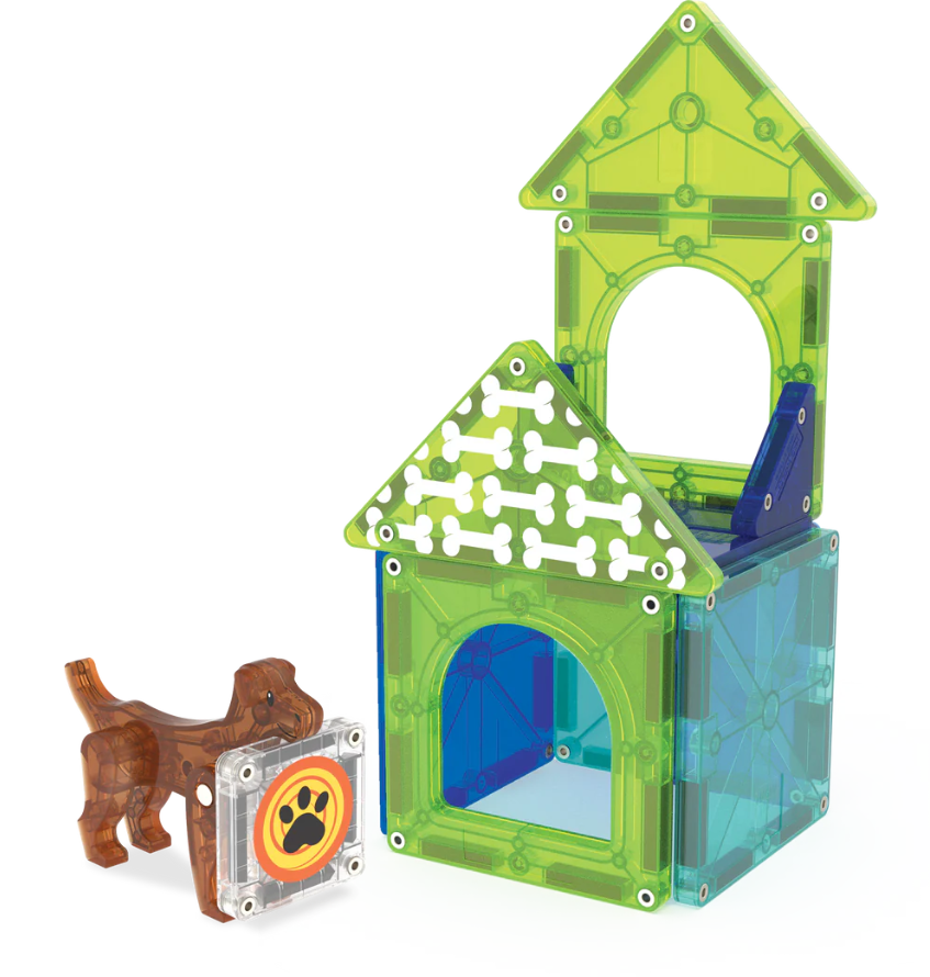 Magna-Tiles® Dog House 13 piece set