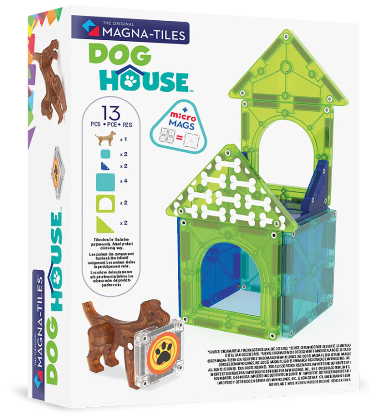 Magna-Tiles® Dog House 13 piece set