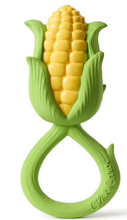 Corn Rattle Toy & Teether