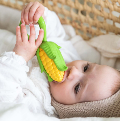 Corn Rattle Toy & Teether