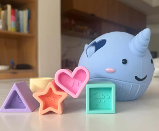 Bright Narwhal Shape Sorter Jellystone