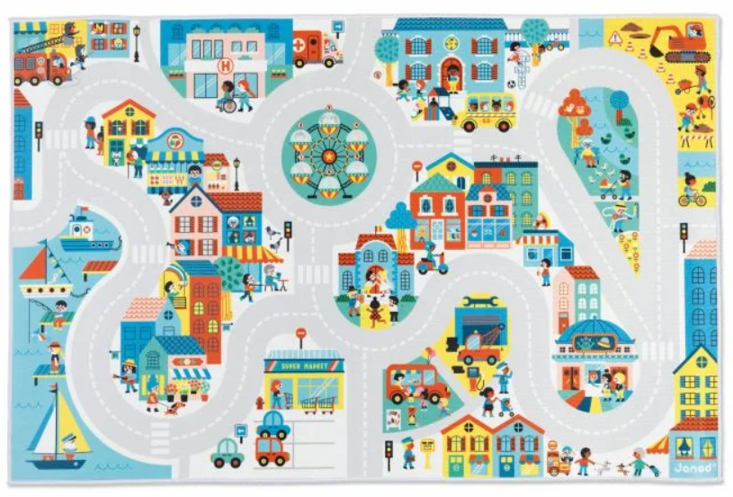 Crossroads City Play Mat