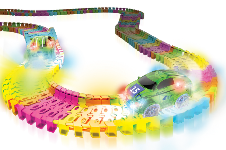 Neon Glow Twister Tracs Dark Race