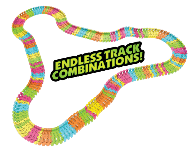 Neon Glow Twister Tracs Dark Race