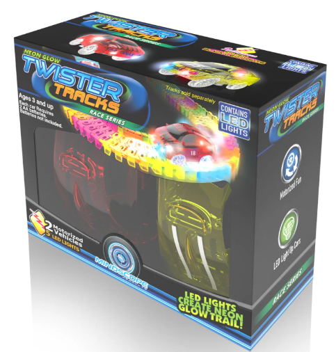 5 Led Light Up Vehicles Race Series