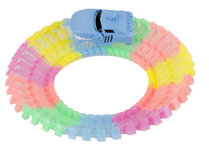 Shark Series Neon Glow Twister Tracks