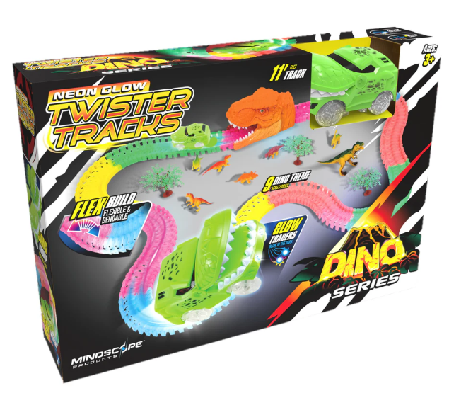 Dino Series Twister Track Glow